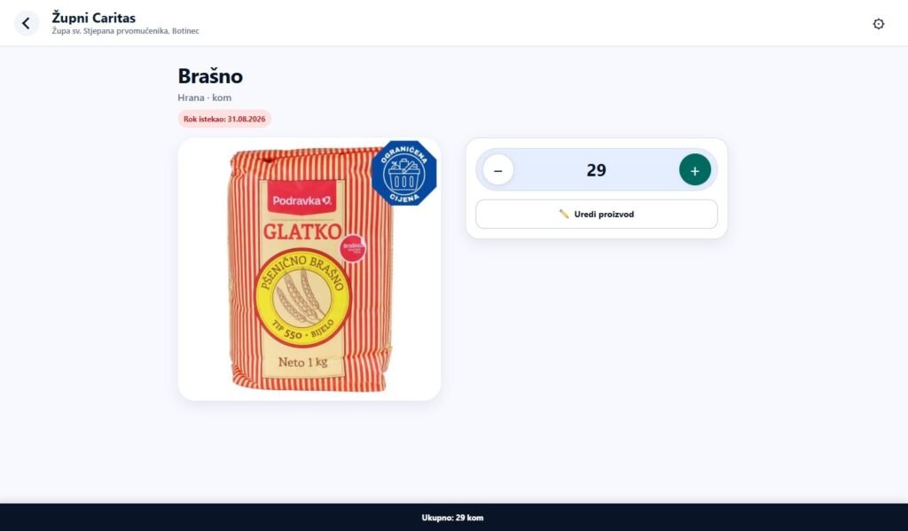 WordPress plugin za skladište — artikli i količine